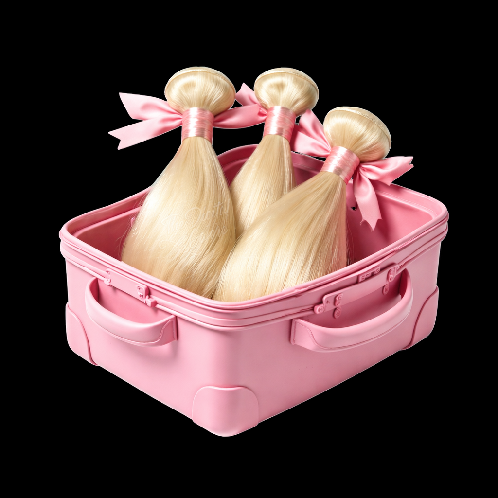 613 blonde raw hair ( same length)
